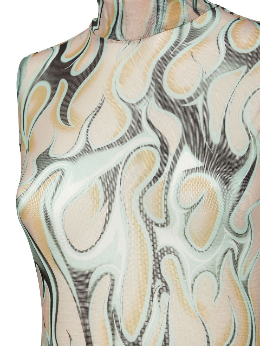 sleeveless Flame body - 3