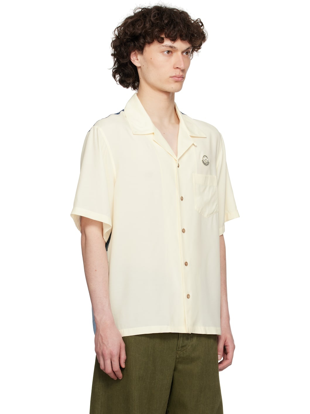 Mercedes-Benz by NIGO Off-White Satin Shirt - 2
