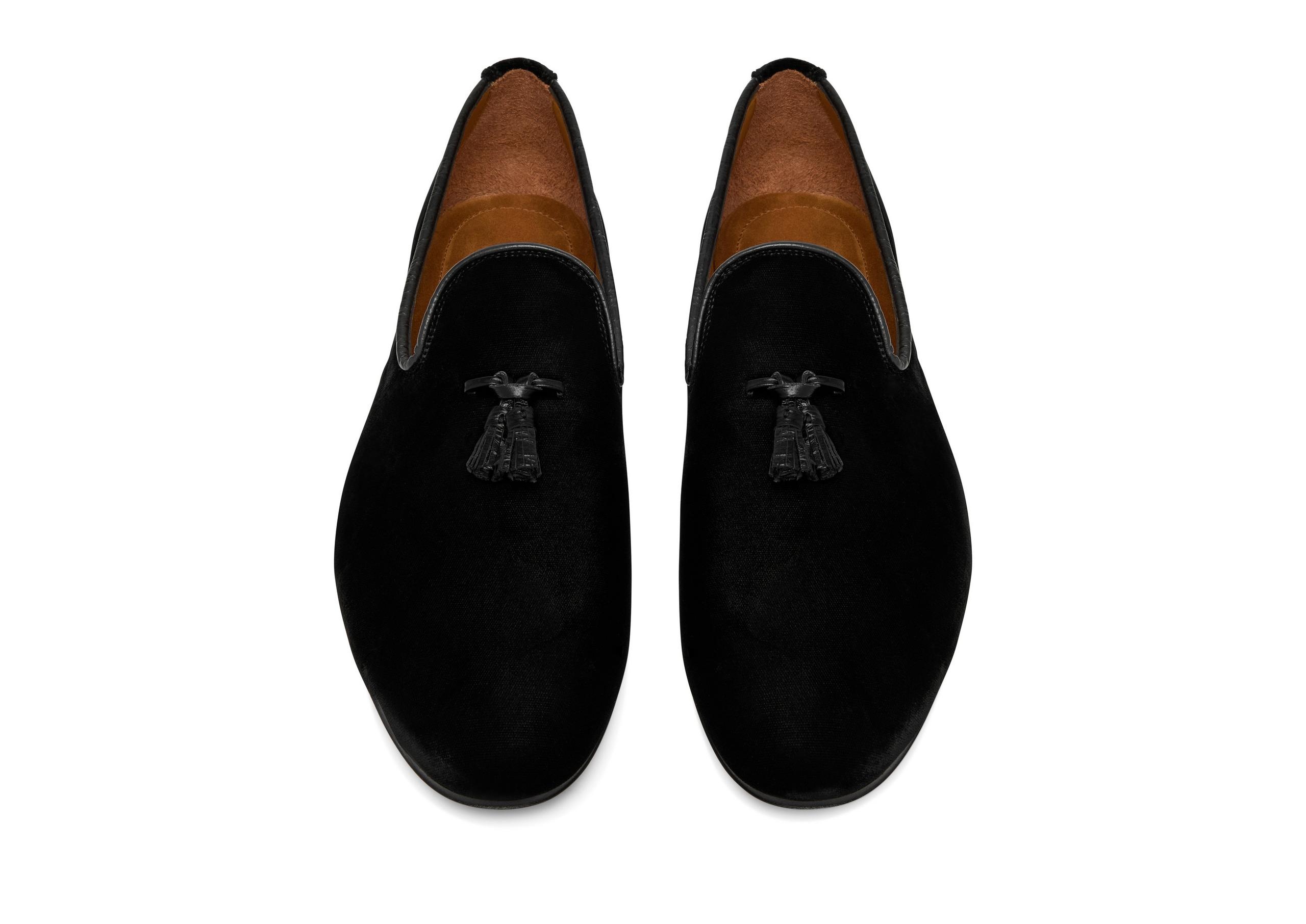 VELVET NICOLAS TASSEL SLIPPER - 2