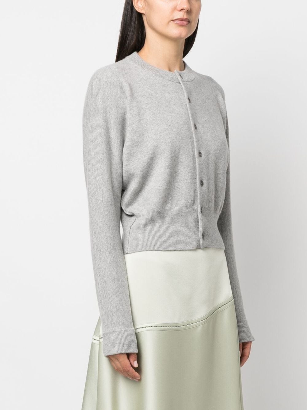 fine-knit cashmere-blend cardigan - 3