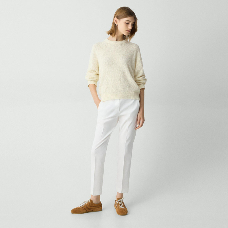 Theory Bouclé Sweatshirt in Cotton-Blend outlook