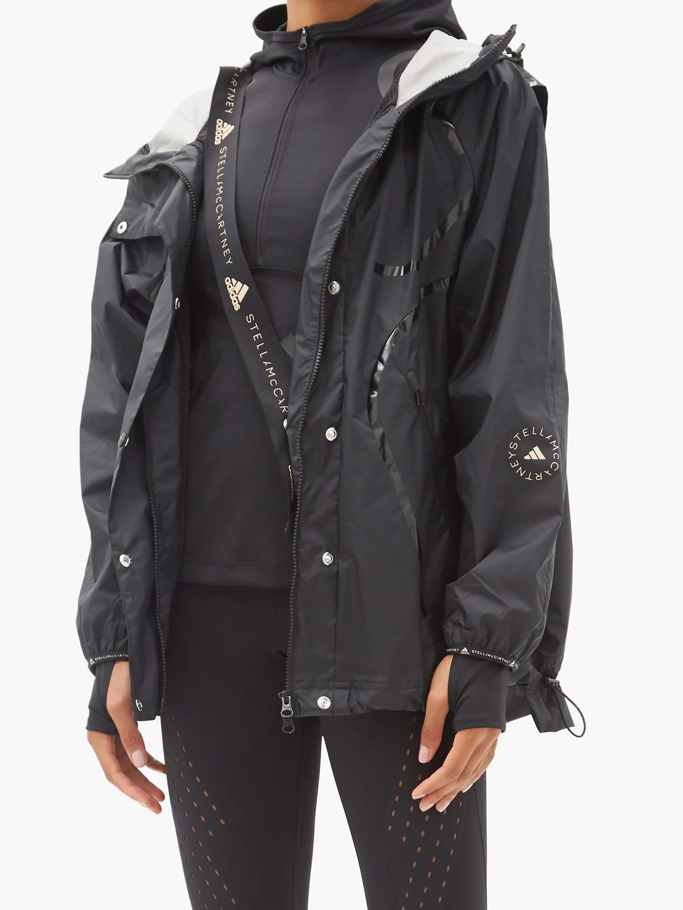 TruePurpose mesh-lined windbreaker jacket - 6