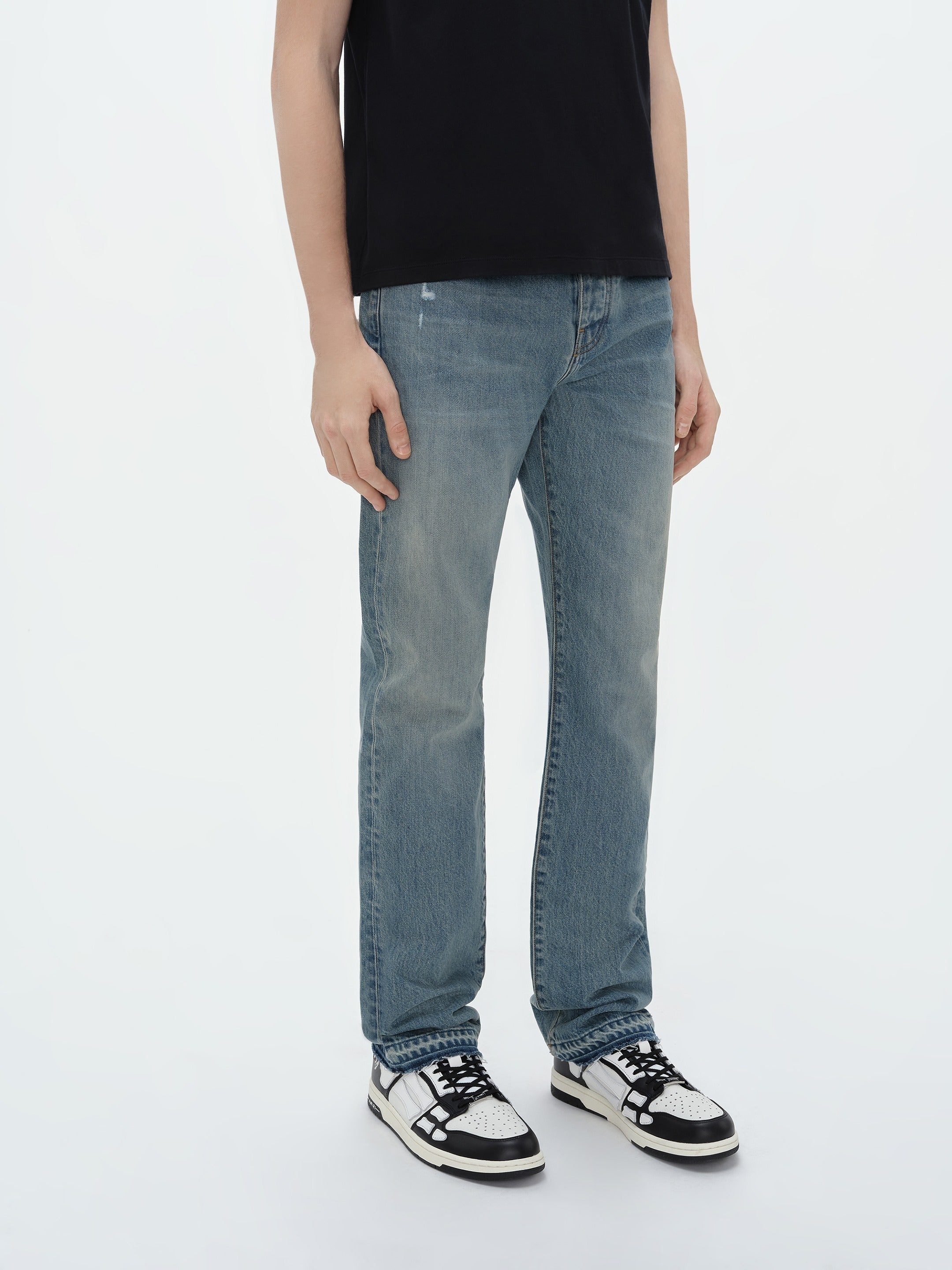 RELEASED HEM STRAIGHT JEAN - 3