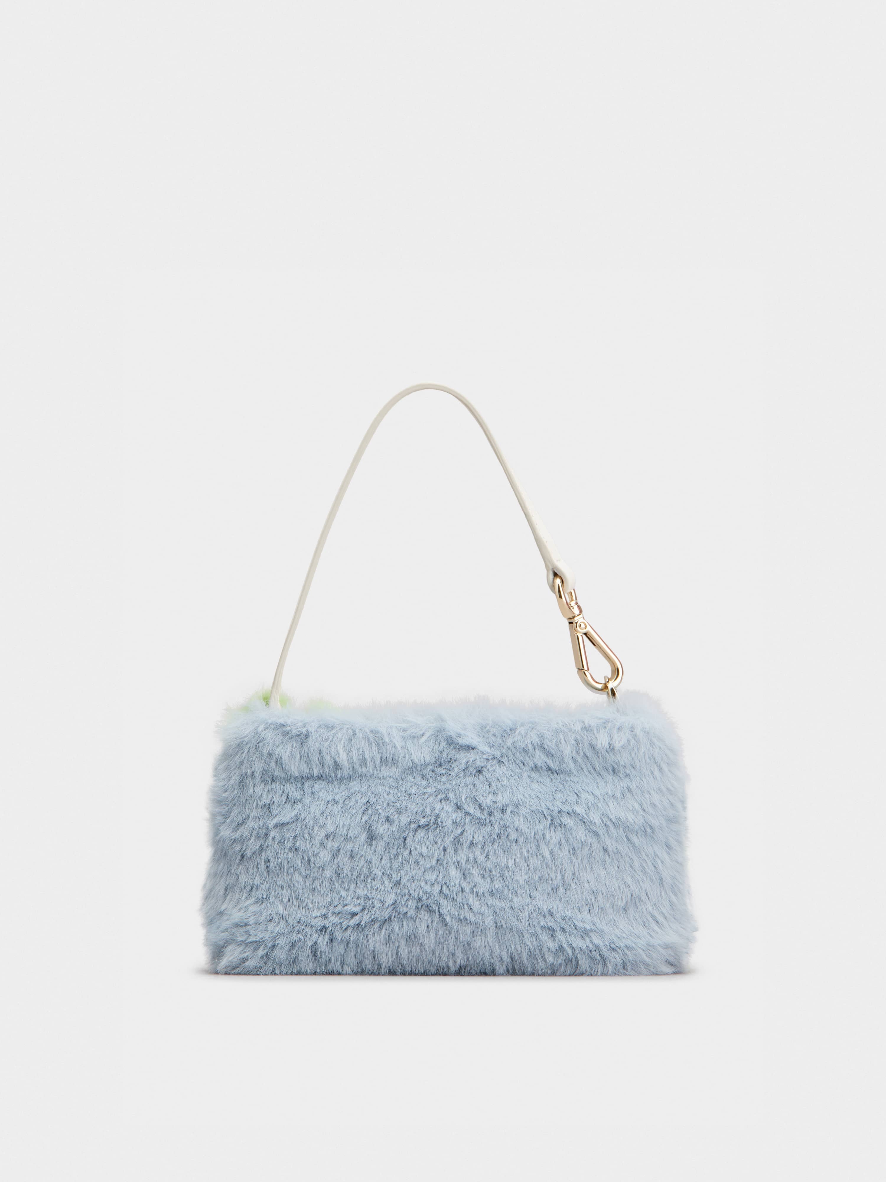 RV Nightlily Charm Micro Bag in Faux Fur - 4
