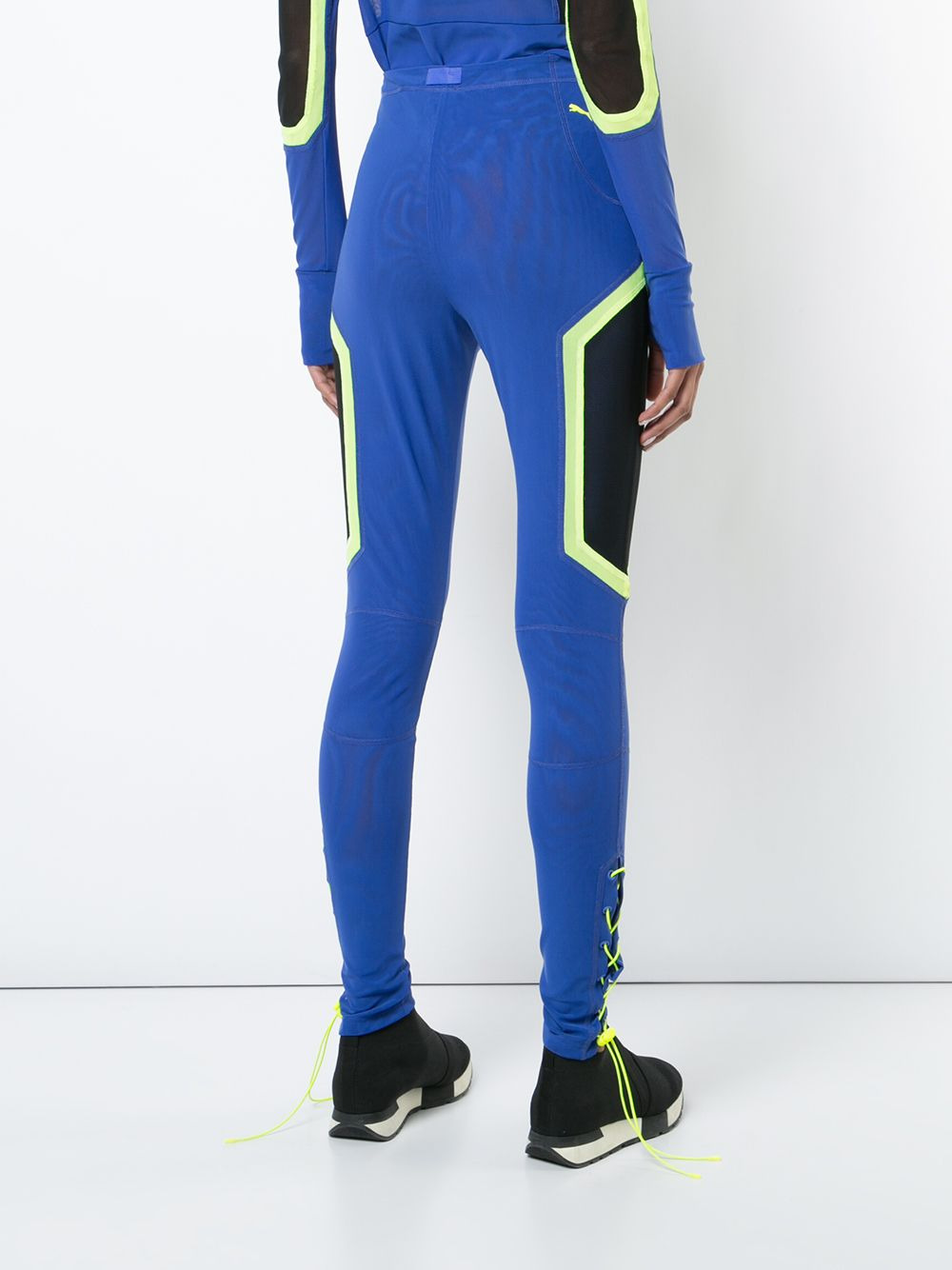 mesh track pants - 4