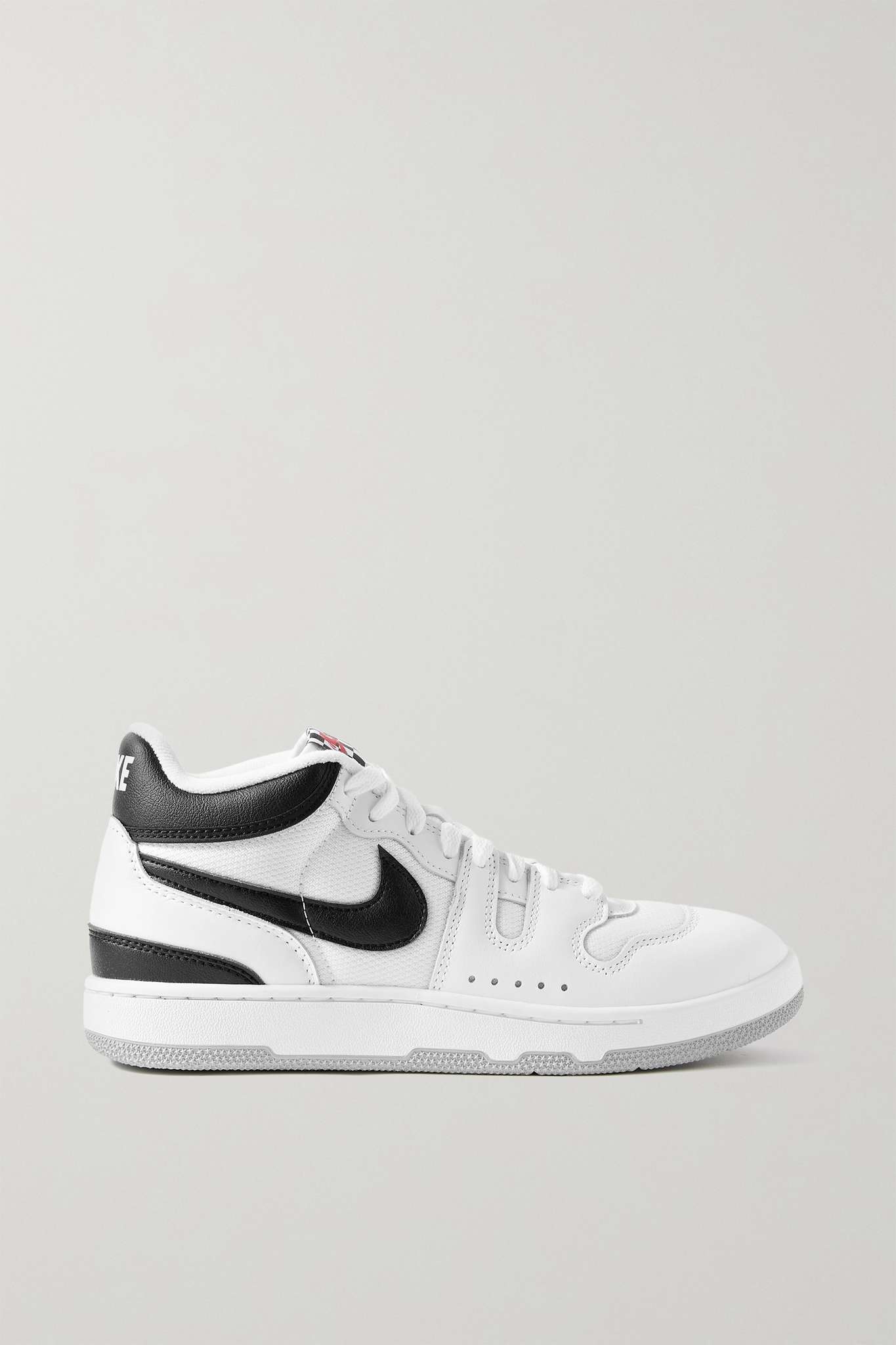 Mac Attack leather and mesh sneakers - 1