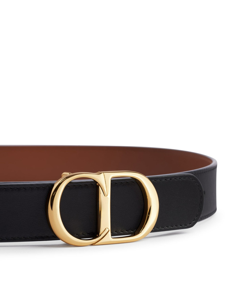 CD ICON REVERSIBLE CALFSKIN BELT 3
