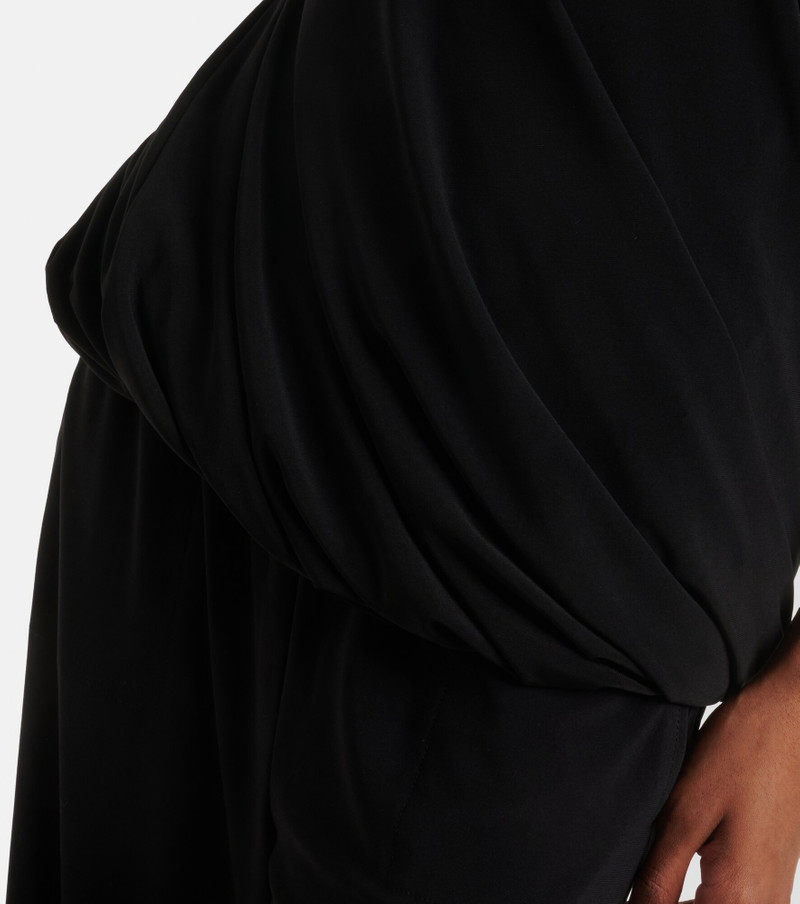 Twist strapless jersey top 4
