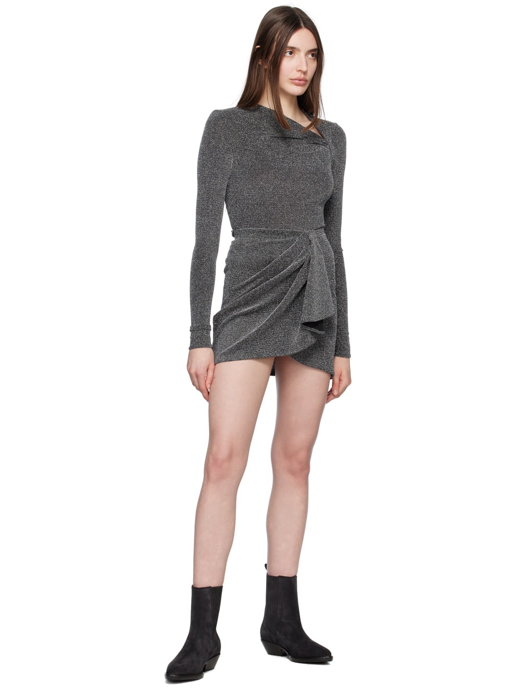 Silver Baixa Long Sleeve T-Shirt - 5
