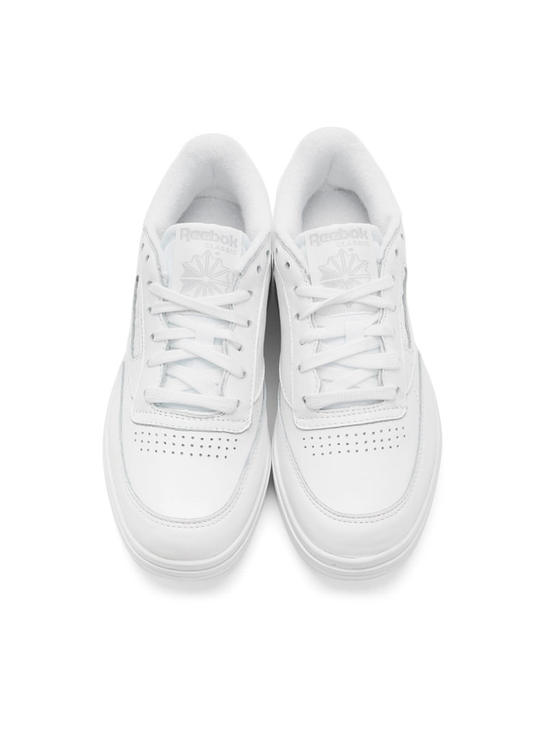 Reebok 클럽 C 더블 플랫폼 스니커즈 outlook