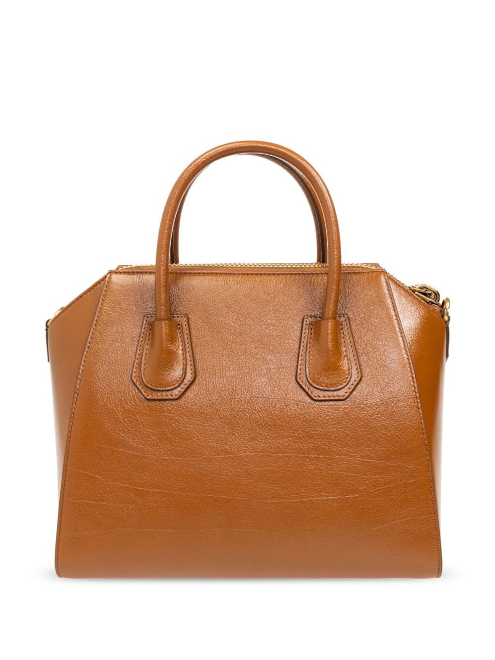 small Antigona leather tote bag - 3
