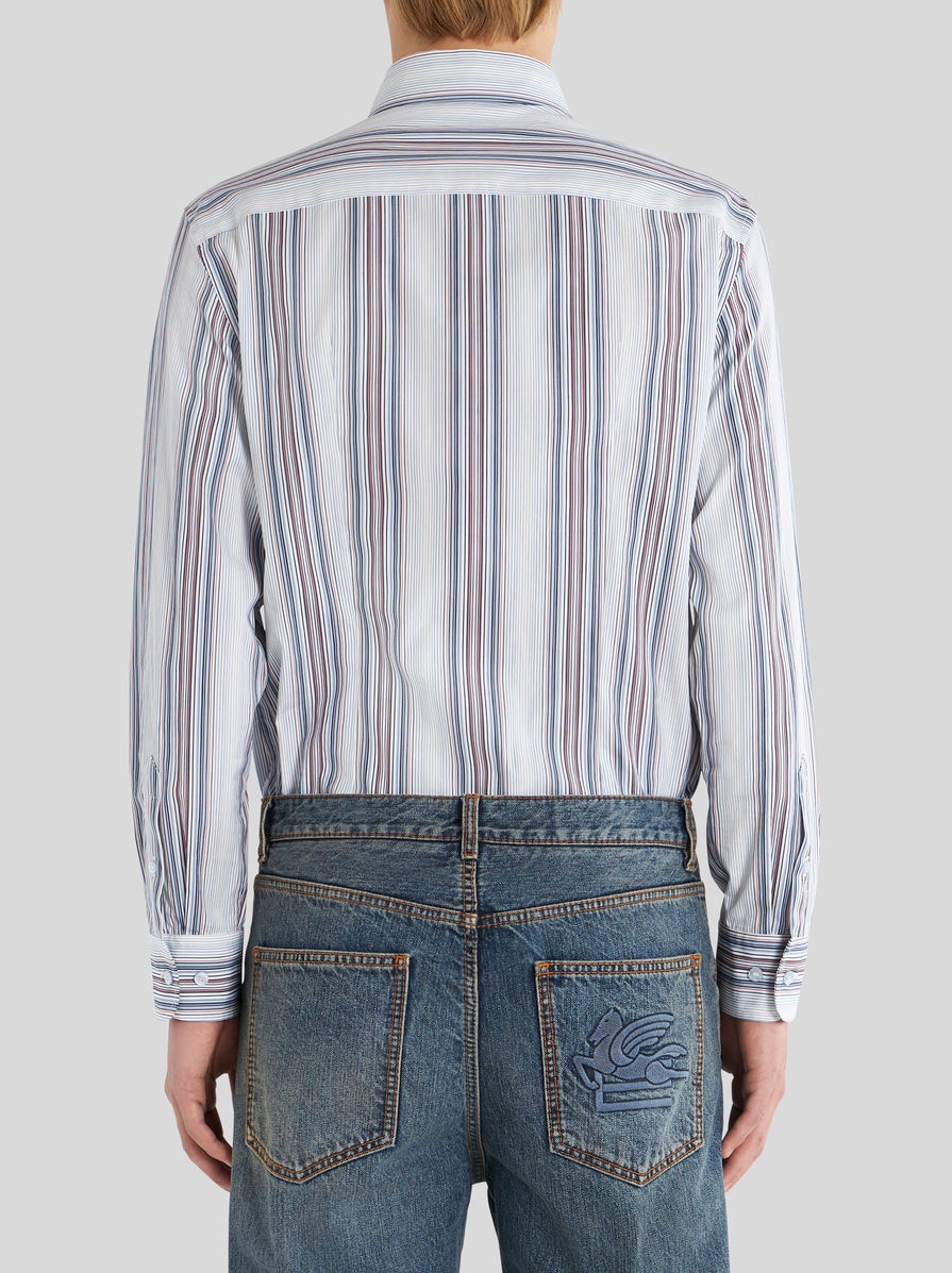 STRIPED COTTON SHIRT - 4