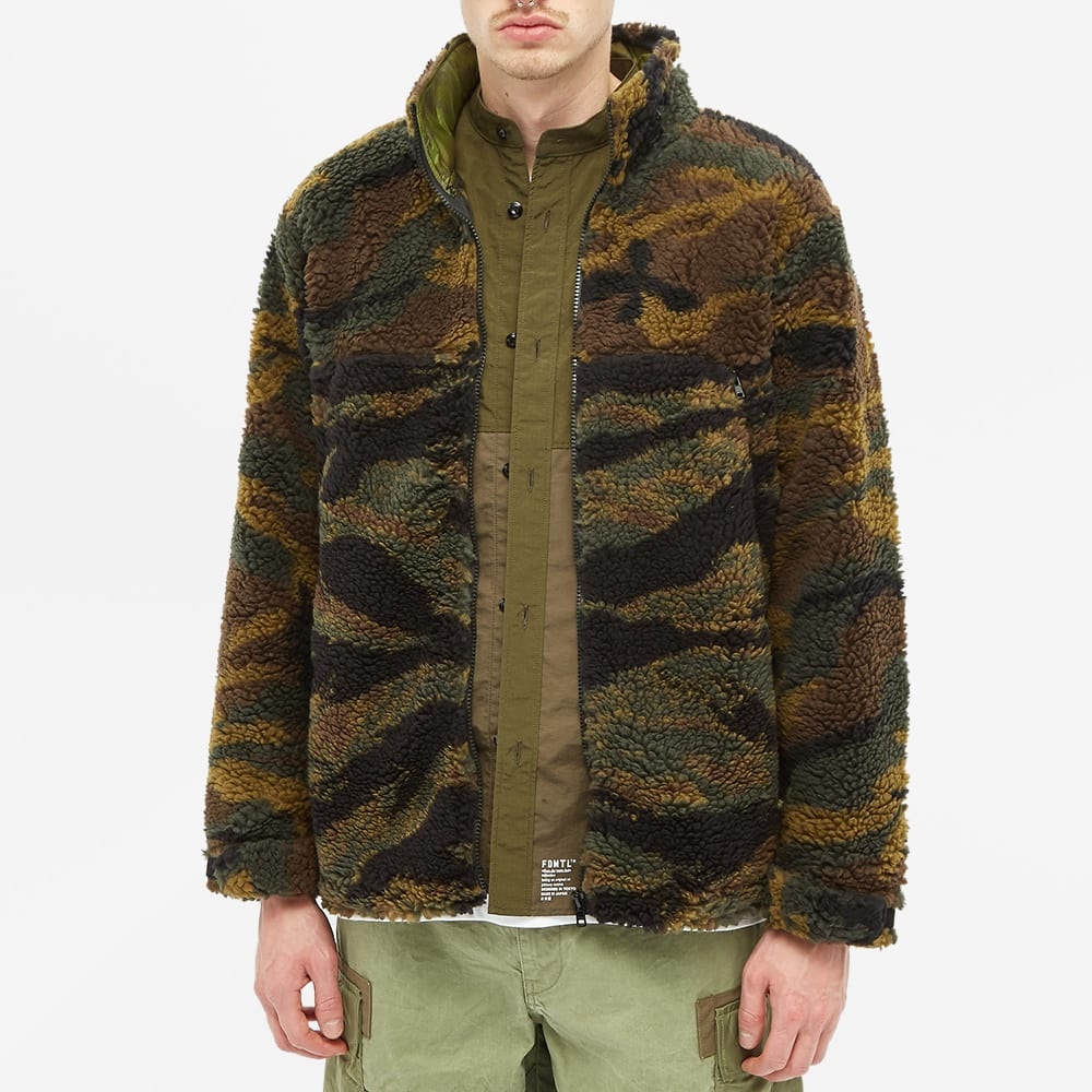 CLOT Columbia Camo Sherpa Jacket - 5