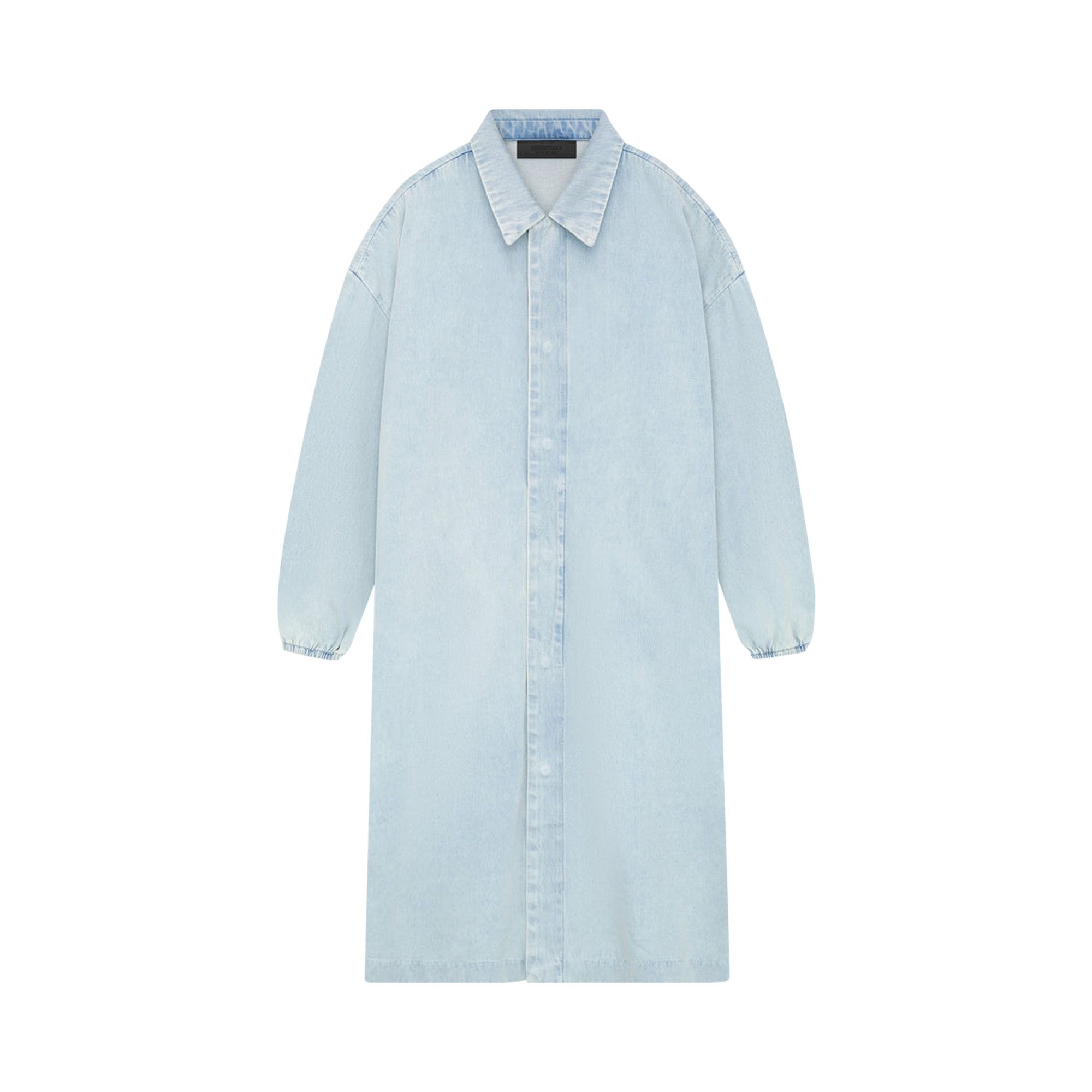 Fear of God Essentials Car Coat 'Light Washed Denim' - 1