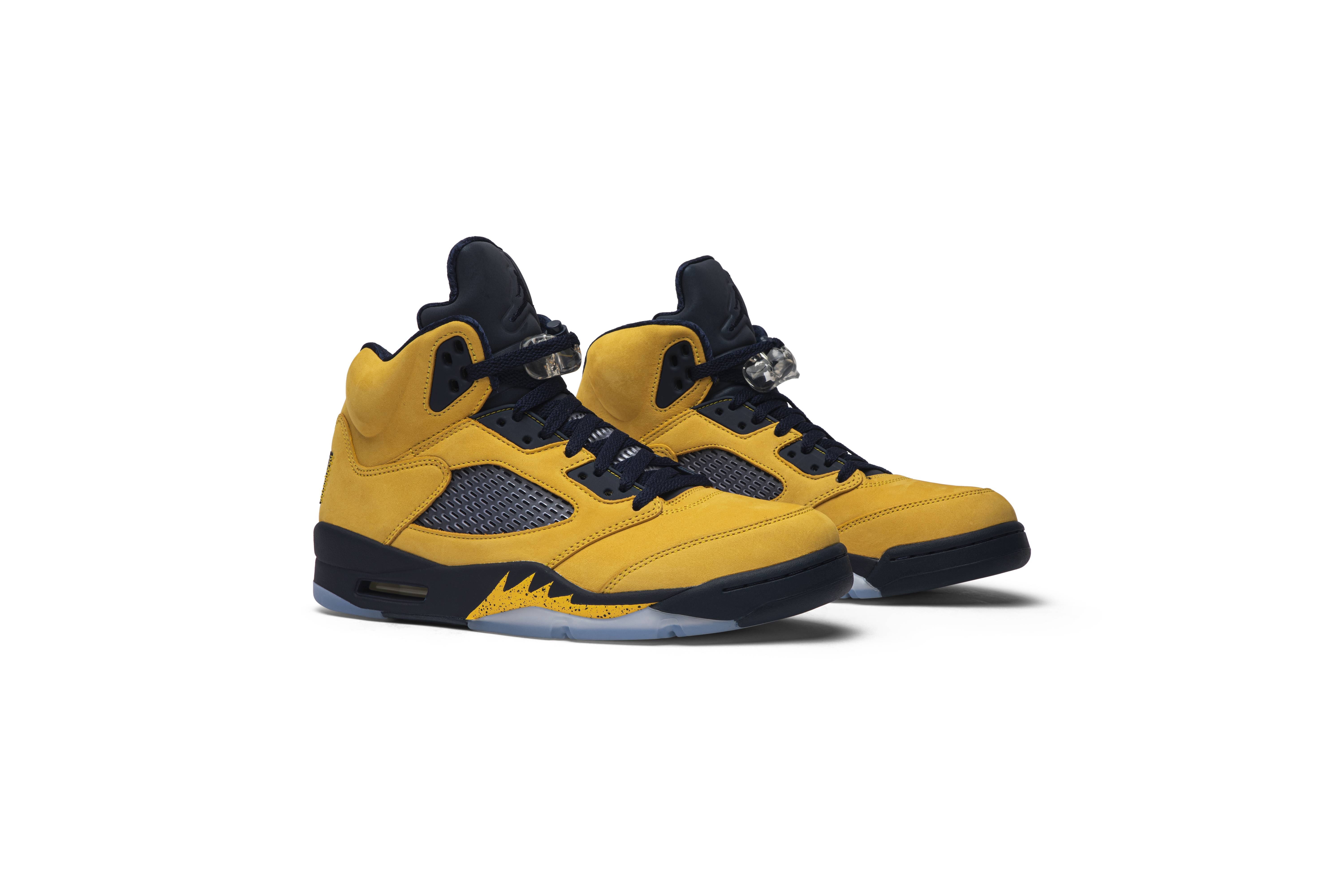 Jordan Air Jordan 5 Retro SP Michigan goat REVERSIBLE