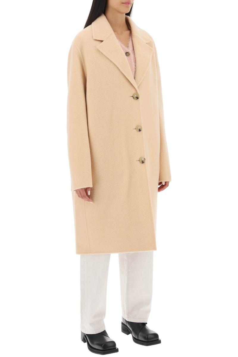 ACNE STUDIOS BRUSHED-WOOL COAT - 2