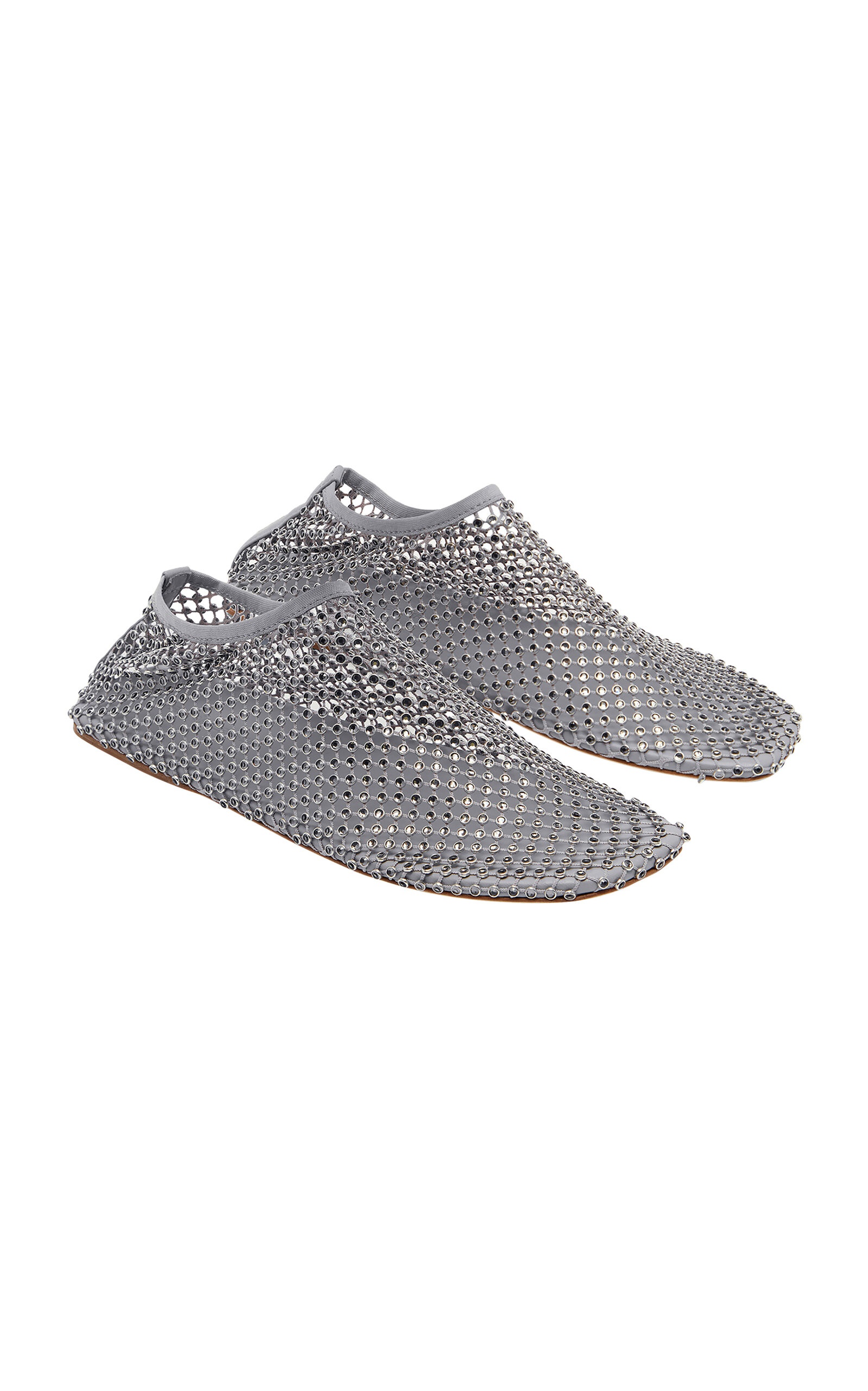 Minette Crystal Flats grey - 4