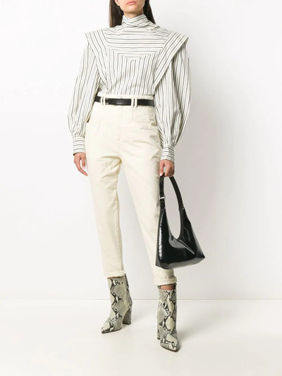 Isabel Marant long-sleeved silk shirt outlook