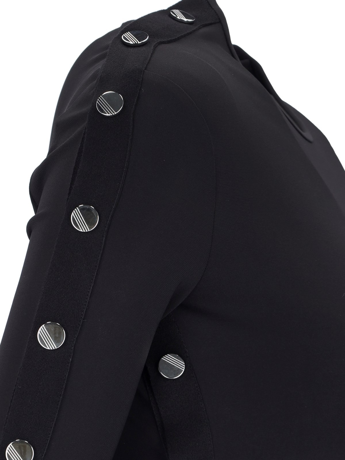 'BLACK' MINI DRESS - 5