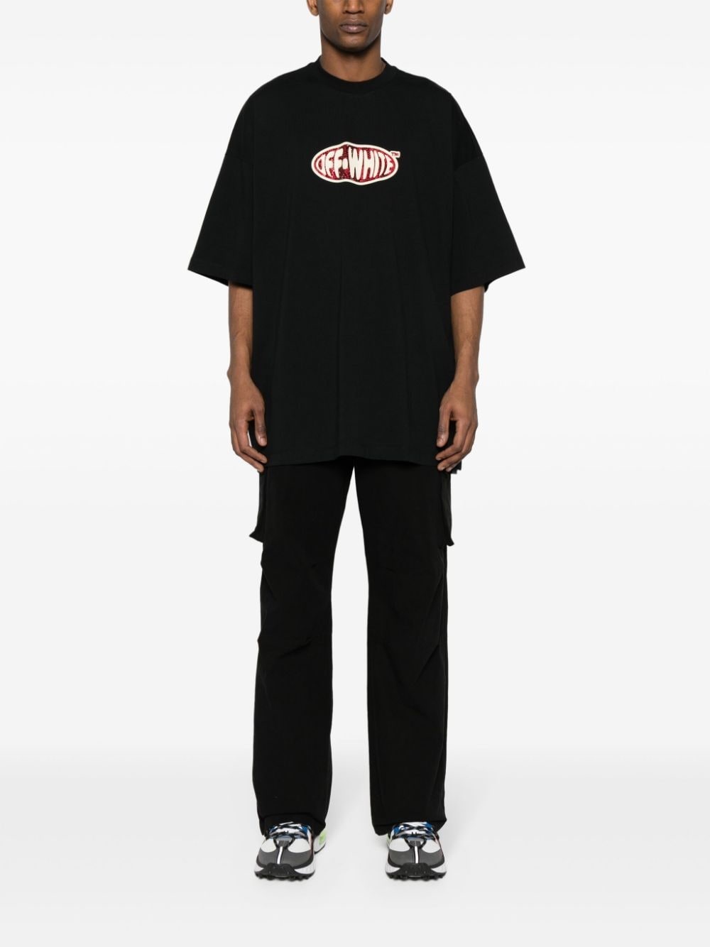 logo-print cotton T-shirt - 2