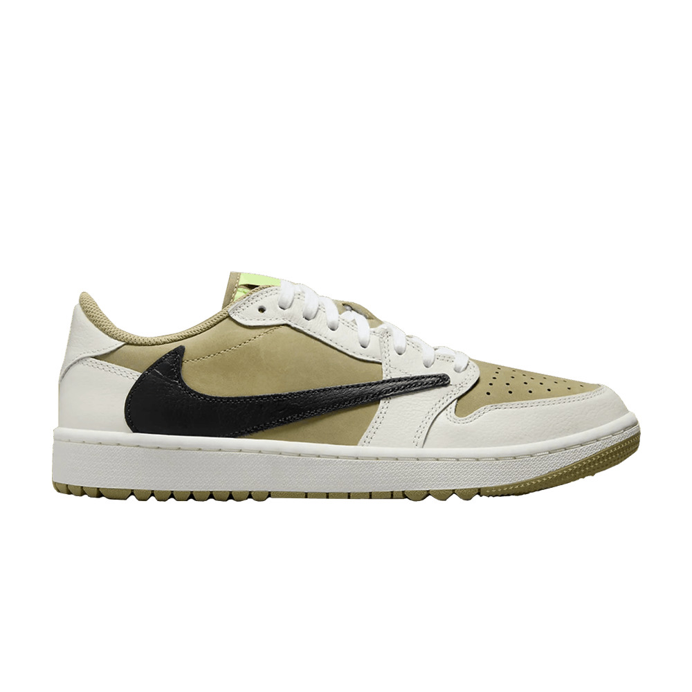 Travis Scott x Air Jordan 1 Low Golf 'Neutral Olive' - 1