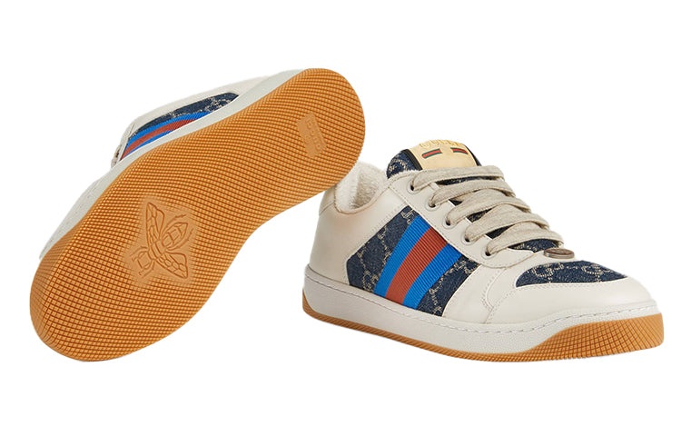 (WMNS) Gucci Screener 'GG Canvas - Denim Ivory' 577684-2KQ40-4467 - 5