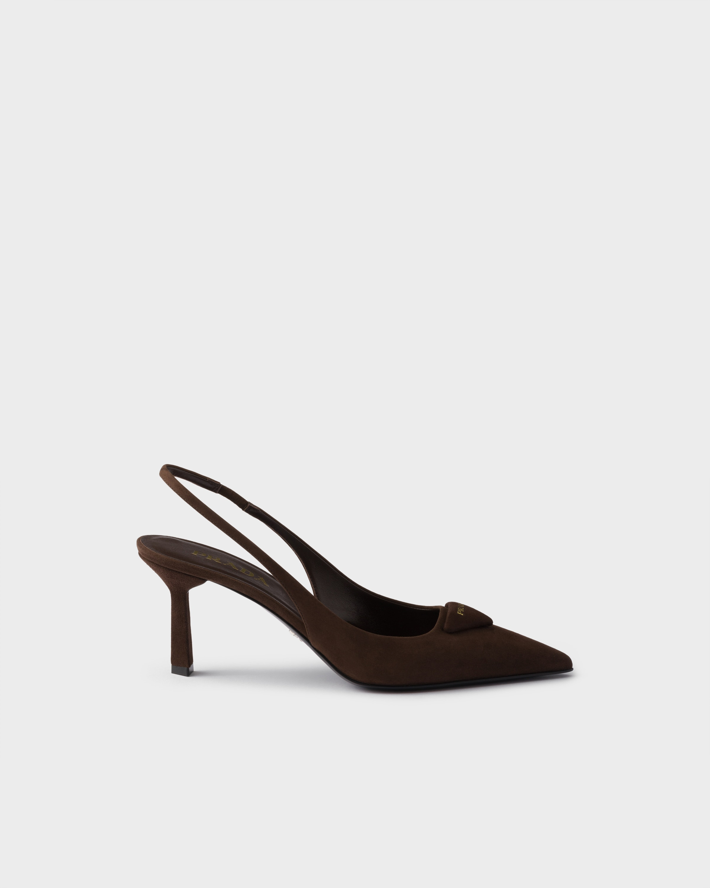 Suede slingback pumps - 2