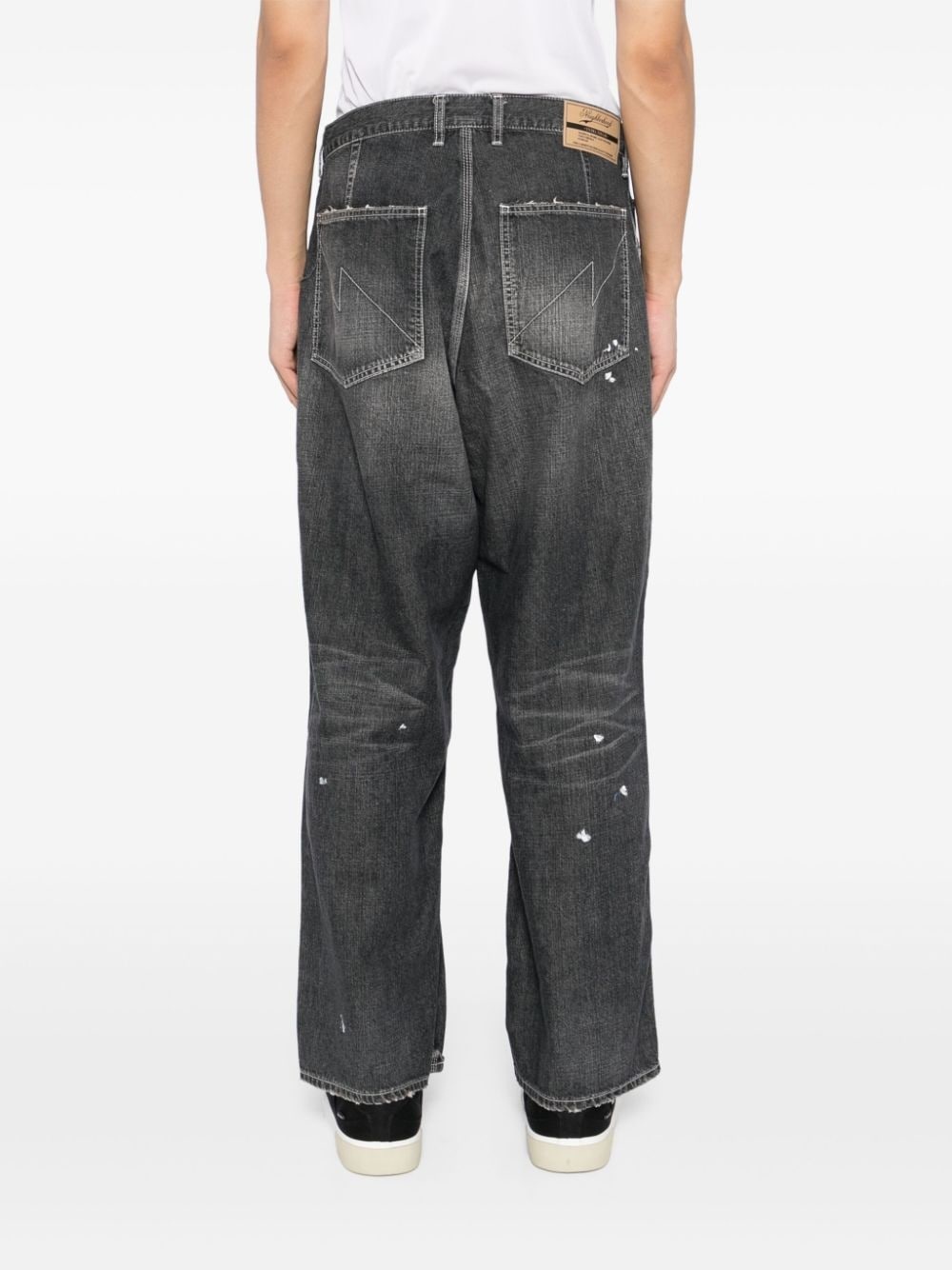wide-leg jeans - 4