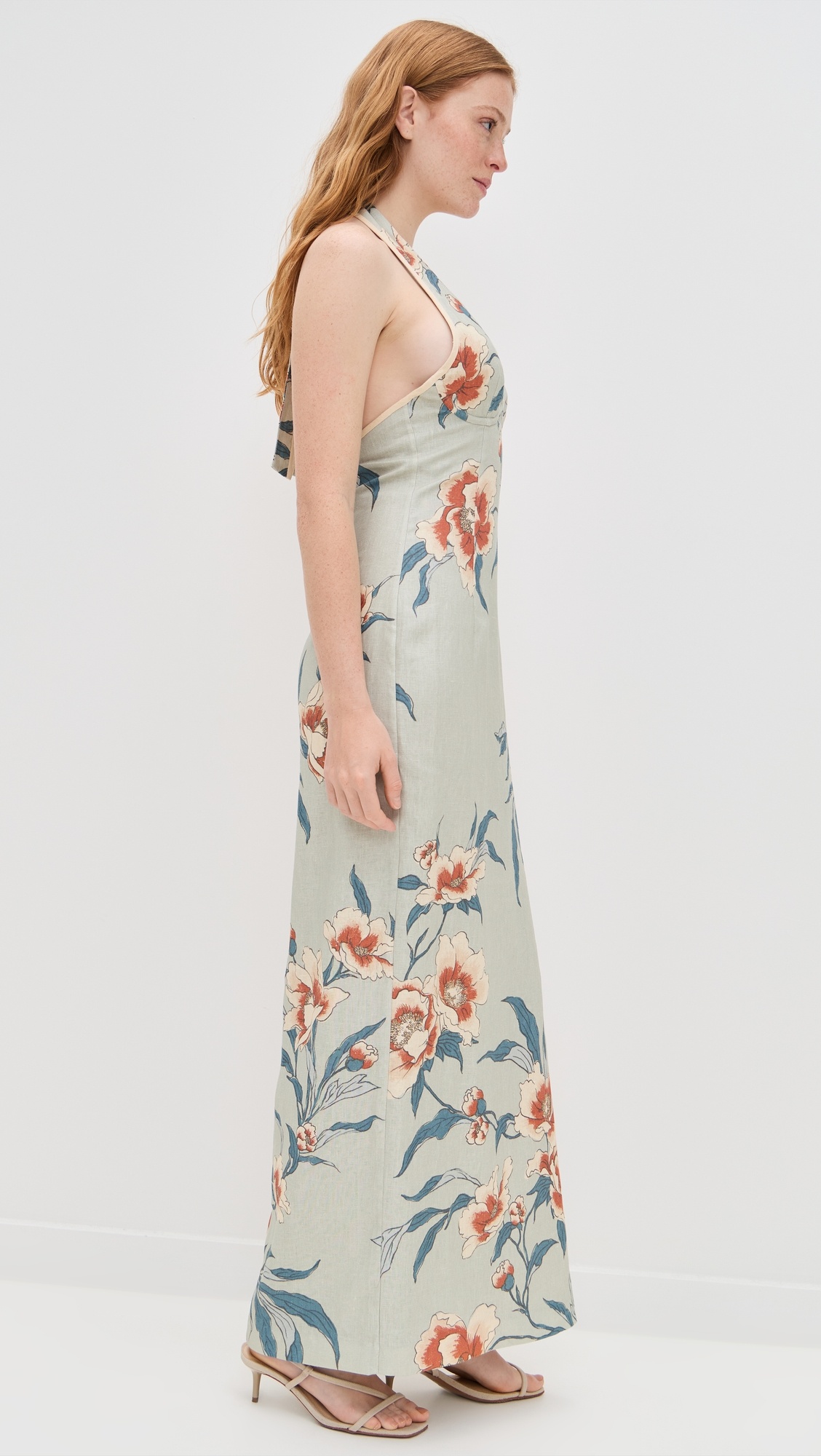 Roisin Halter Midi Dress - 3