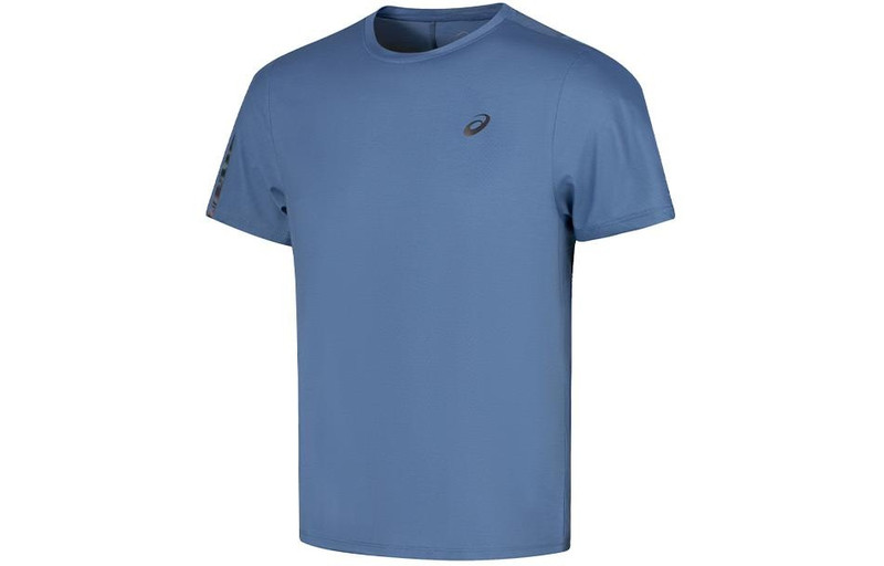 Asics ASICS LITE-SHOW Short Sleeved Running Top Asia Sizing 'Blue Expanse' 2011D069-400 outlook