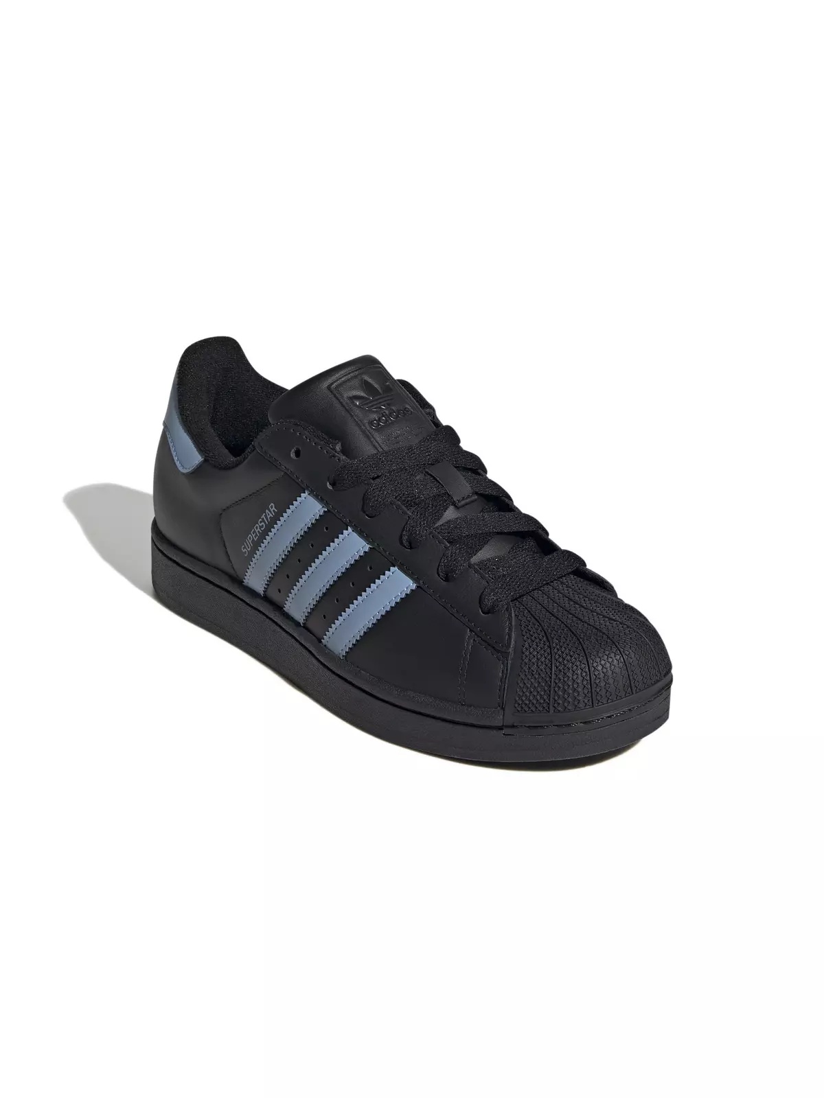 Originals Superstar II "Core Black/Ash Blue/Core Black" Women's Shoe - 3