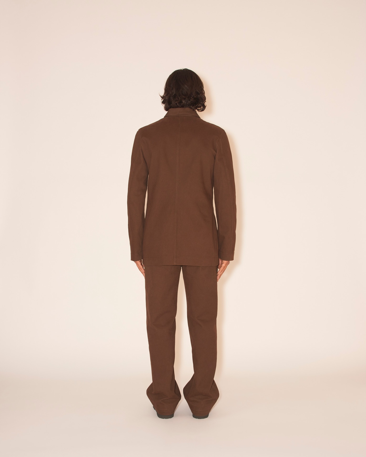 LUNI - Utility overshirt - Dark brown - 4
