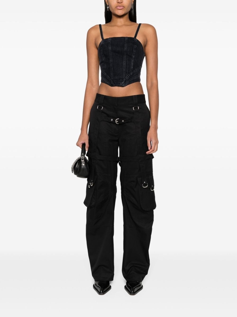 corset crop top - 2