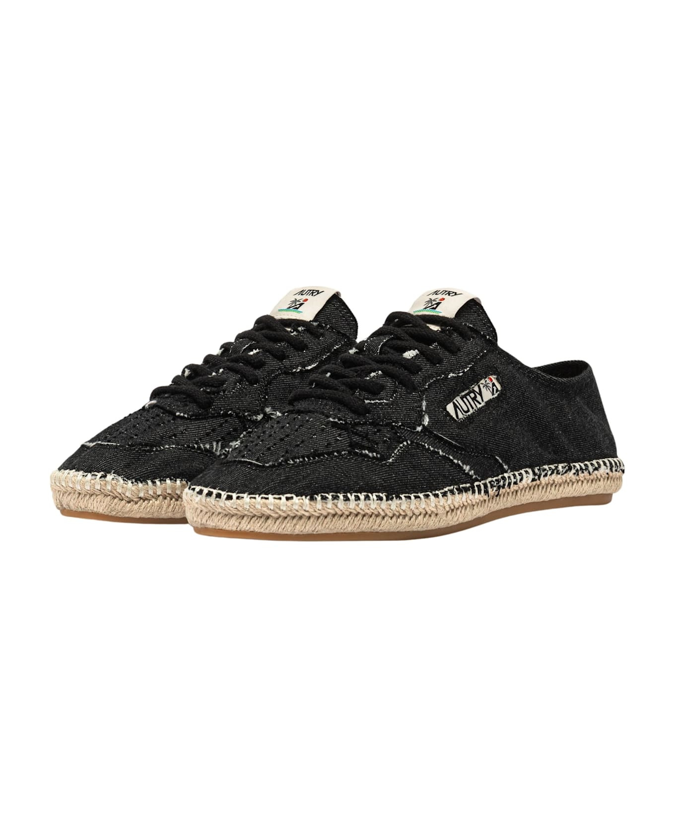 Espadrillas Low Wom Can Can Black - 2