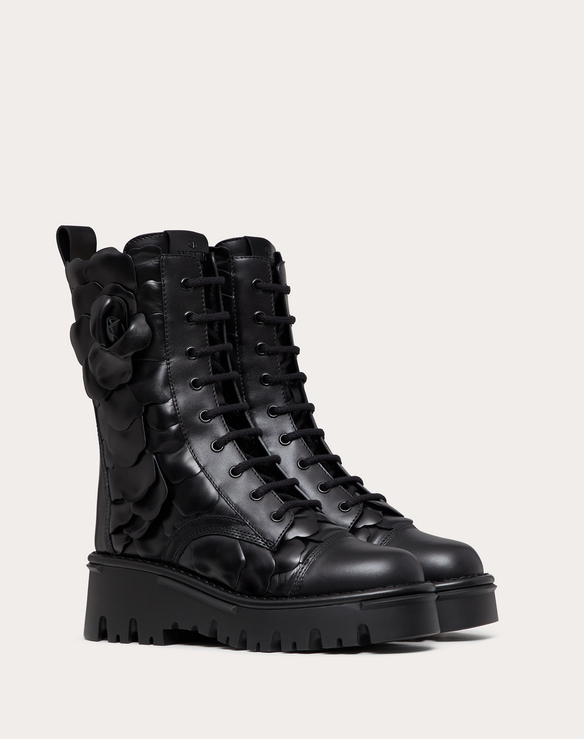 VALENTINO GARAVANI ATELIER SHOES 03 ROSE EDITION COMBAT BOOT 50MM - 2