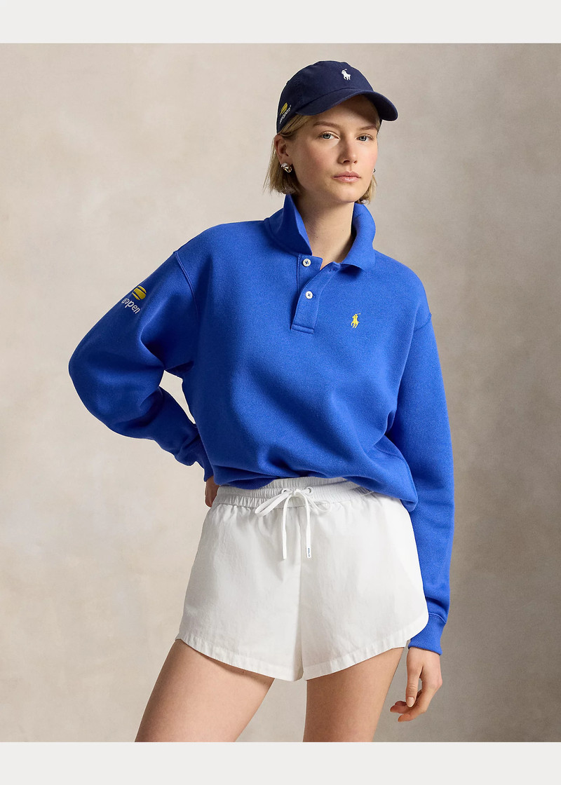 US Open Fleece Long-Sleeve Polo Shirt 5