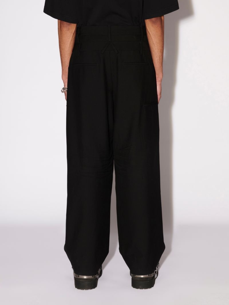 DOUBLE BELTED TROUSERS - 4