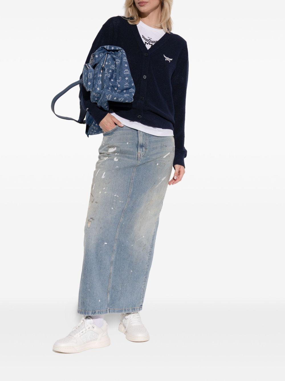 logo-embellished sneakers - 6
