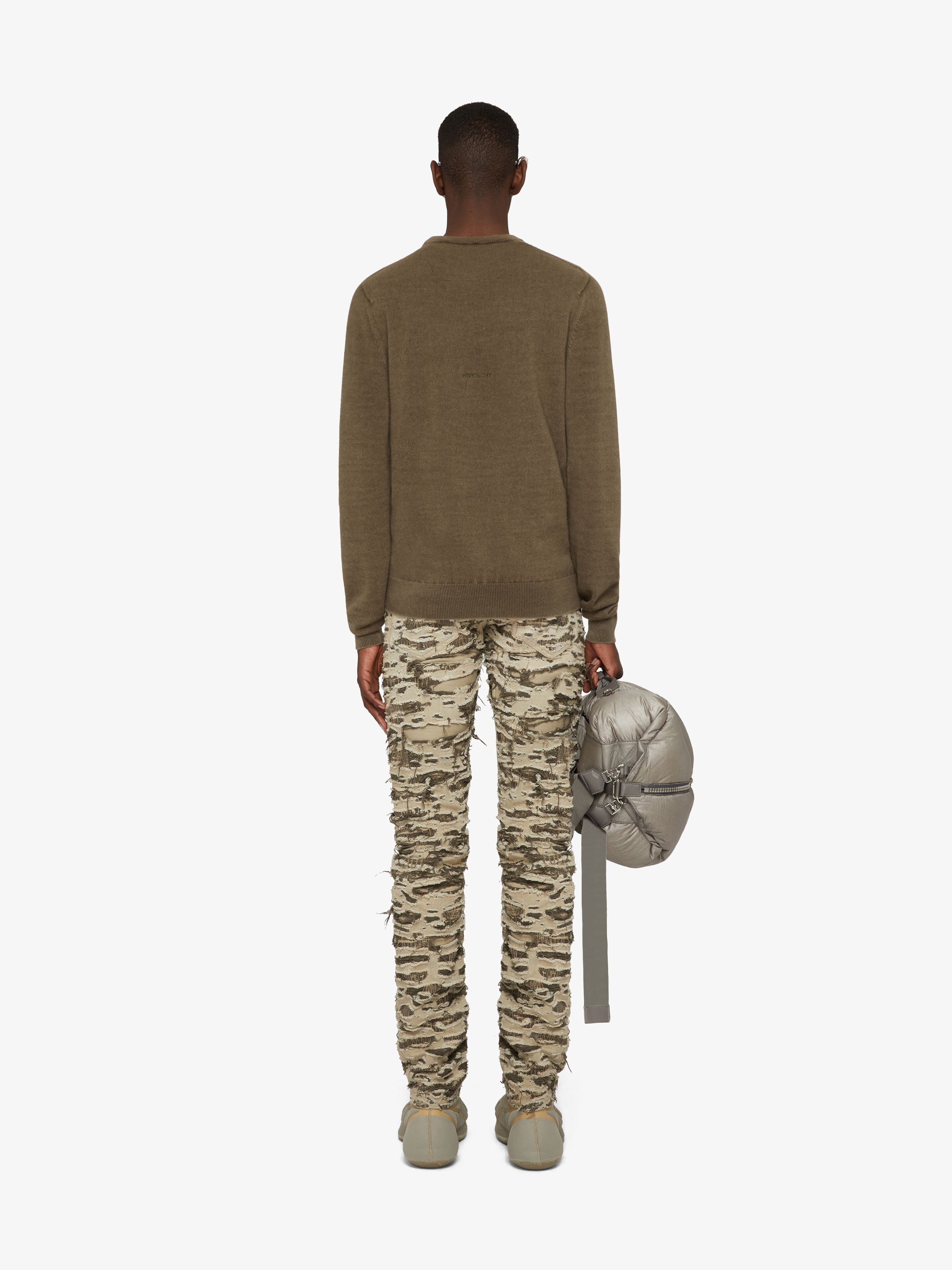 SWEATER IN EMBROIDERED CASHMERE - 4