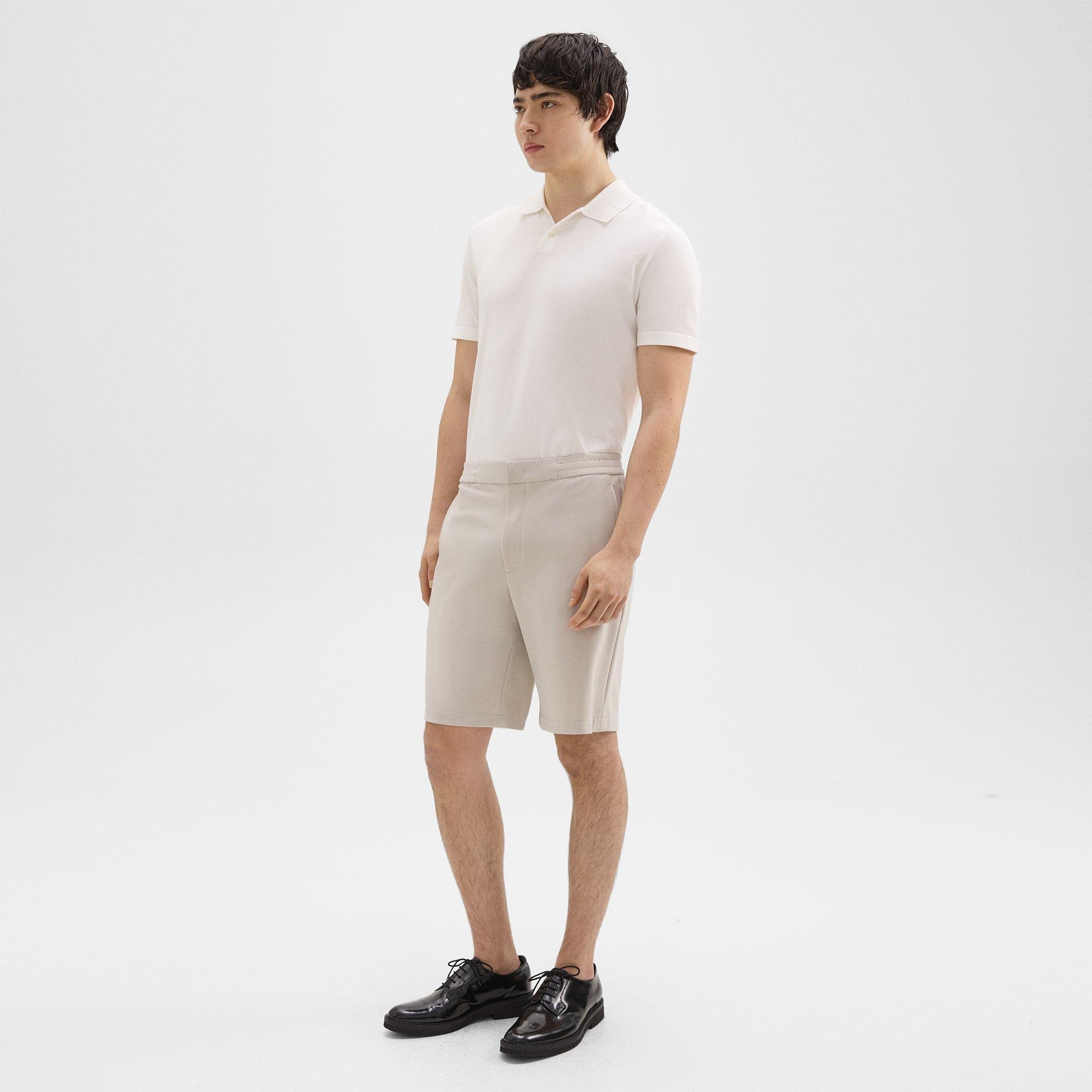 Curtis 9” Drawstring Short in Precision Ponte - 3