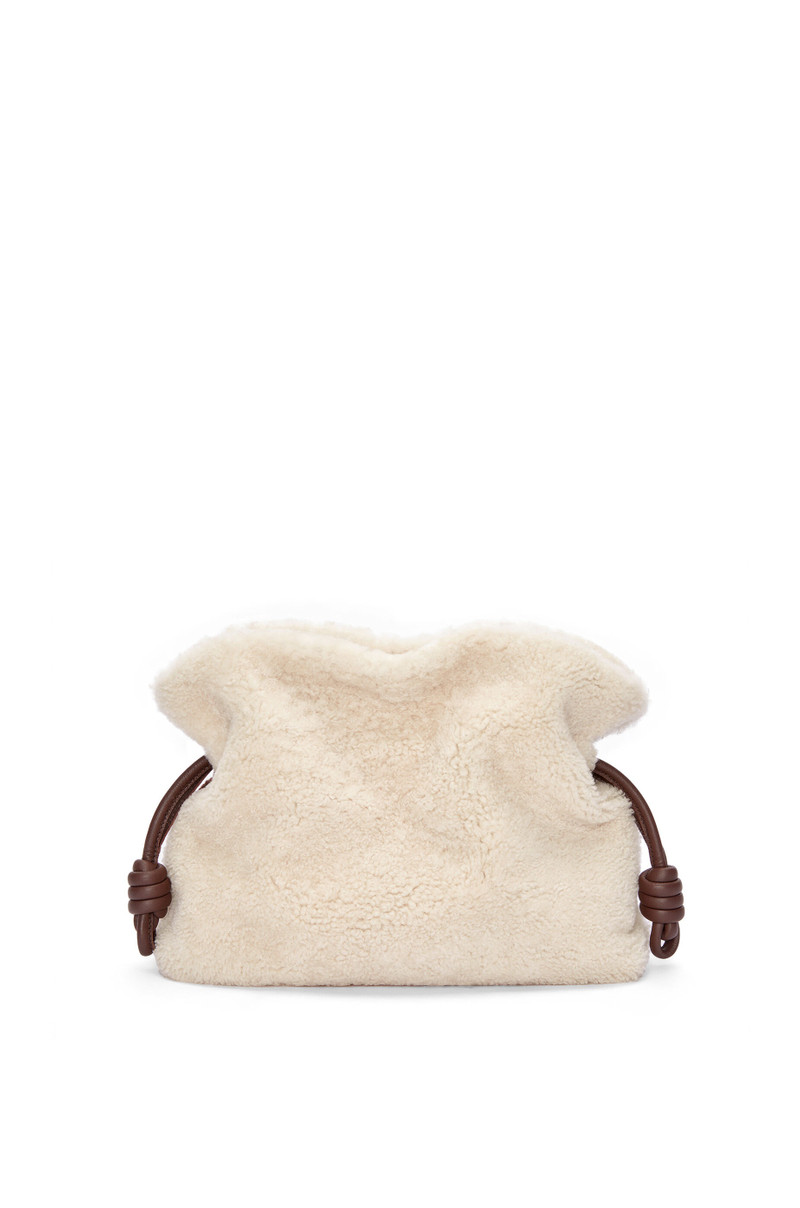 Flamenco clutch octopus in shearling 4