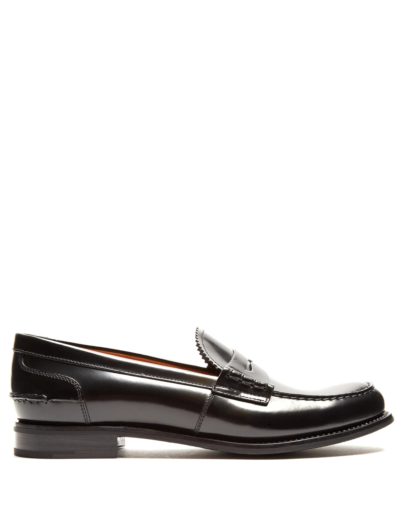 Pembrey leather penny loafers - 1