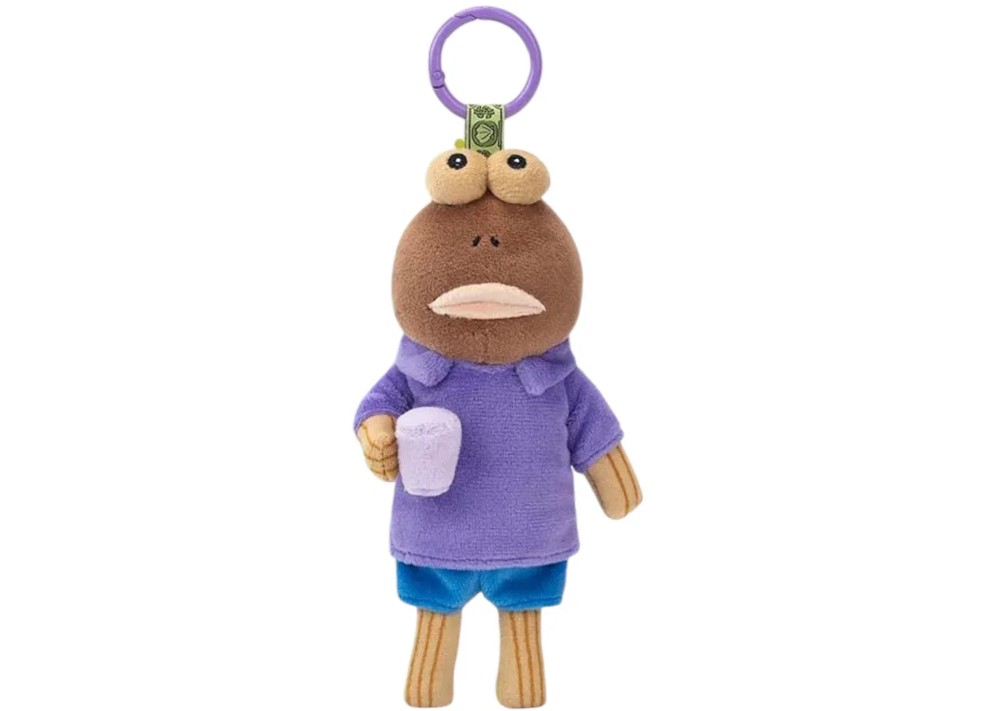 Pop Mart SpongeBob Squarepants Bikini Bottom Buddies Whimsical Dazed Fish Plush - 1