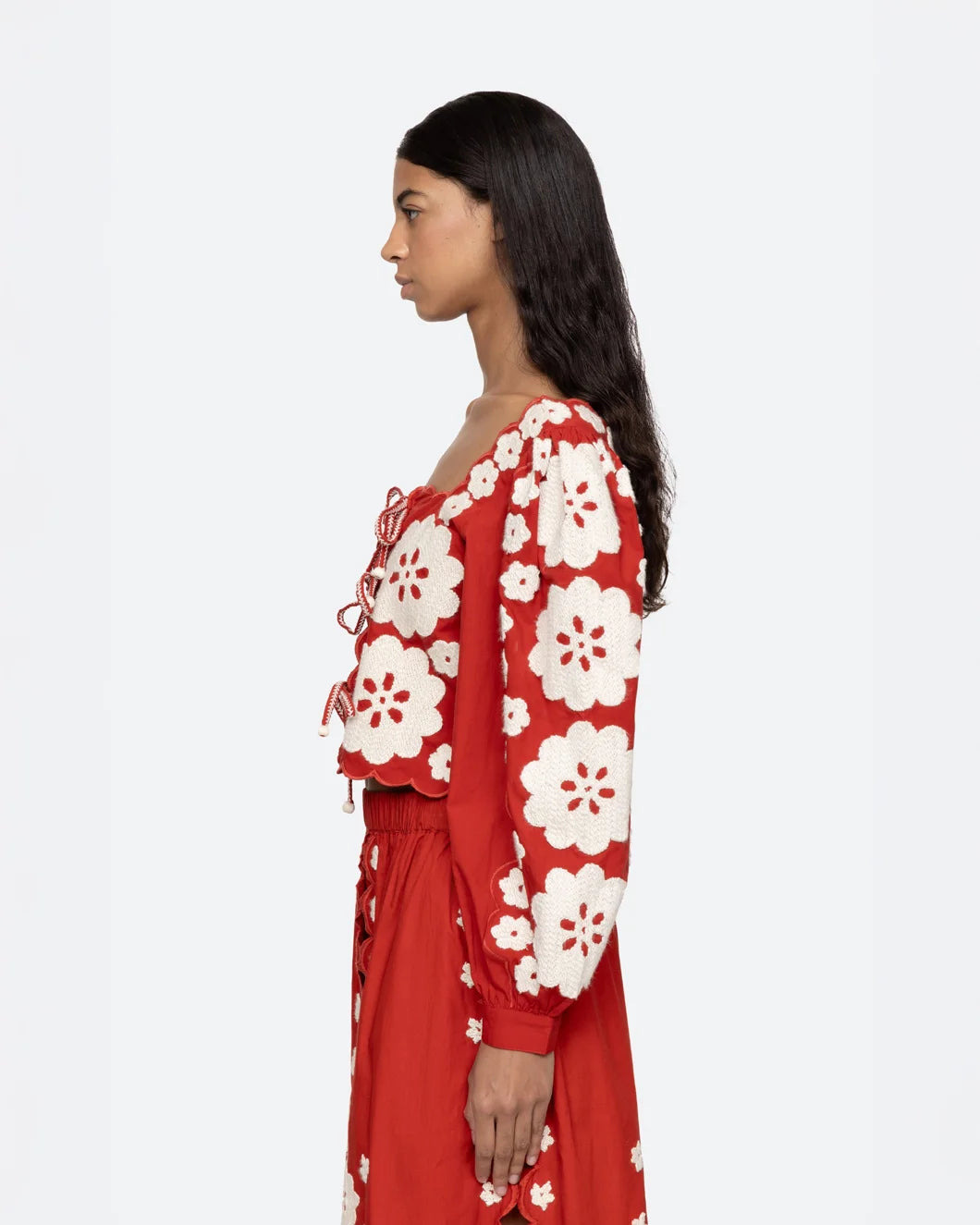 CATRINE LONG SLEEVE TOP - 5