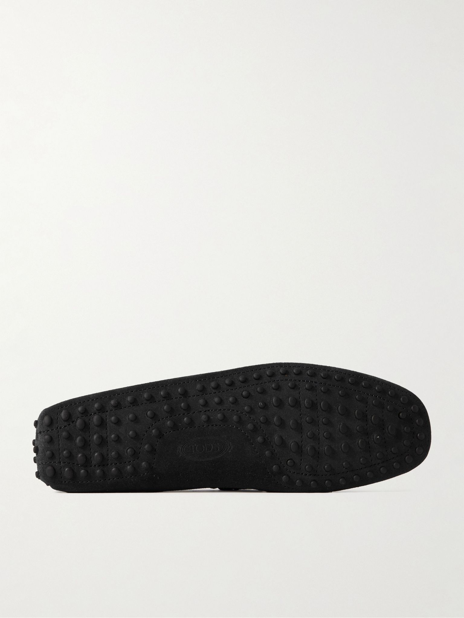 Gommino Suede Driving Shoes Black - 3