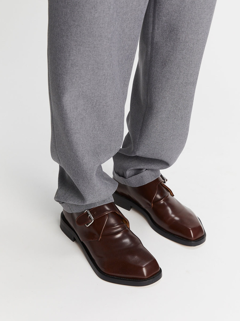 Monster Monk Strap Shiny Brown 3