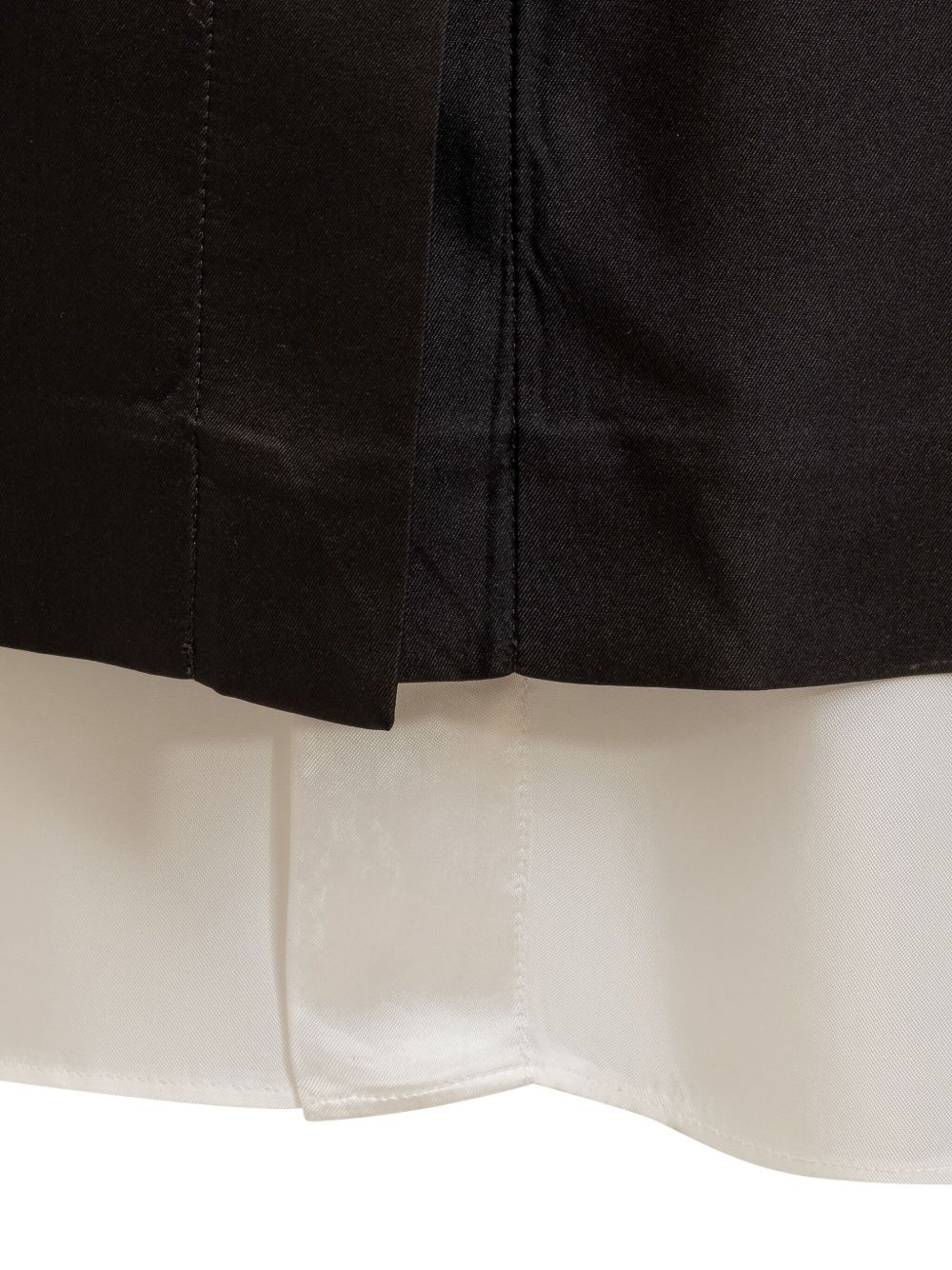 double-layered maxi skirt - 4