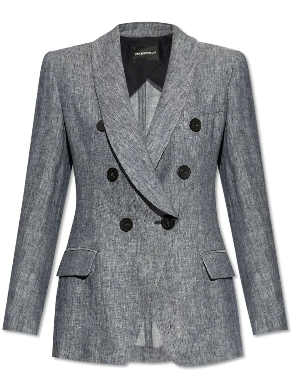 double-breasted blazer - 1