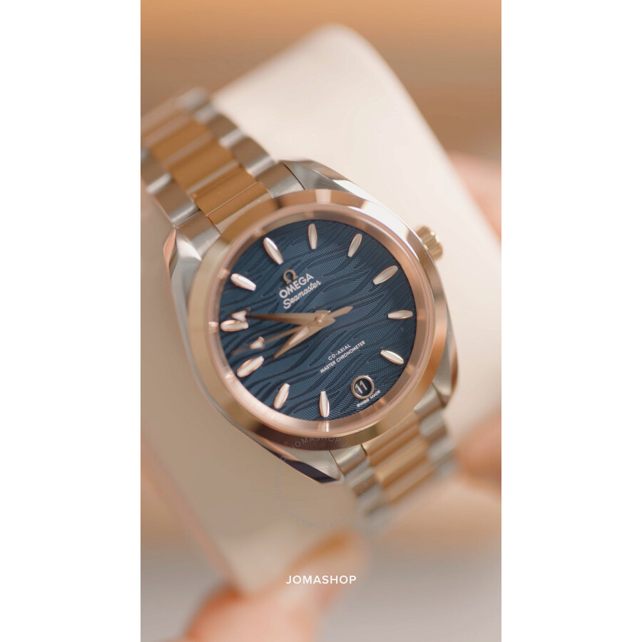 Omega Seamaster Aqua Terra Automatic Blue Dial Watch 220.20.34.20.03.001 - 4