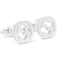 GG Sterling Silver Cufflinks - 4